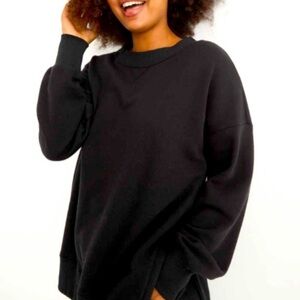 Aerie Good Vibes Oversized Crewneck Sweater size xs